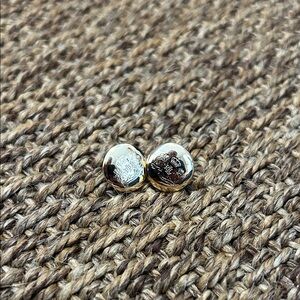 Ralph Lauren gold logo Earrings studs